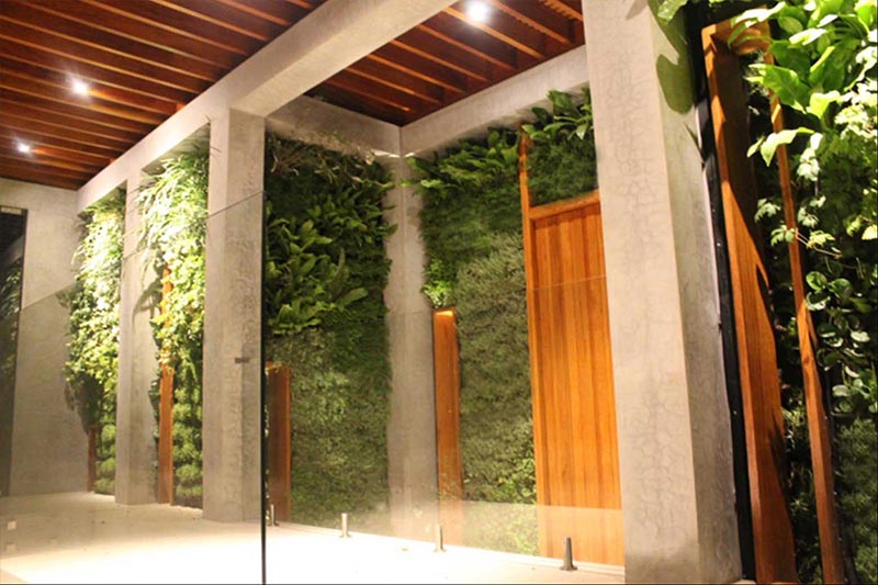 jardin vertical, jardines verticales